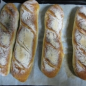 初心者フランスパン レシピ 作り方 By ちょこちょこぴぃ 楽天レシピ